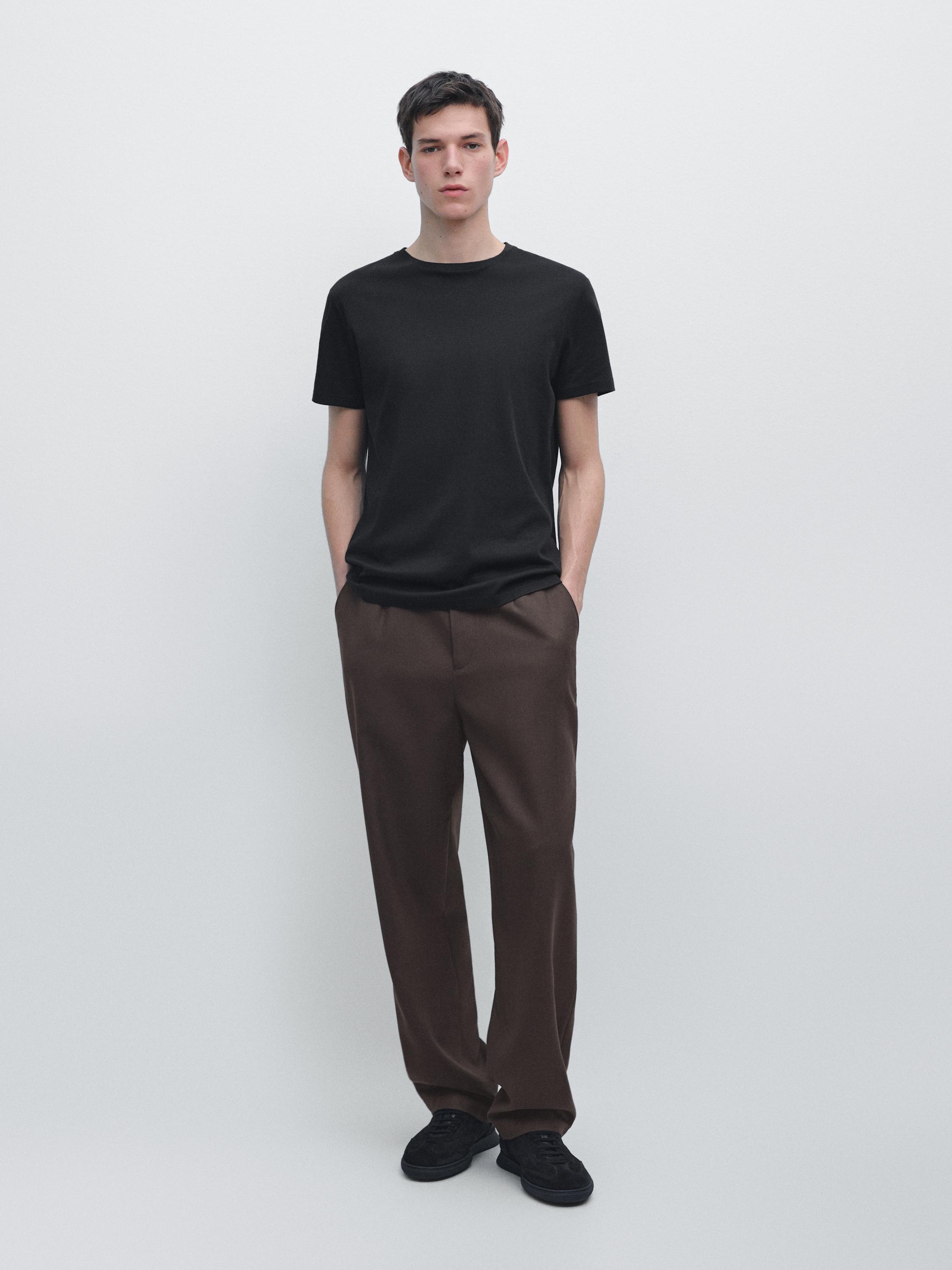 100% mercerised cotton T-shirt